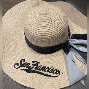 LIMITED EDITION San Francisco Giants / Gharedelli Straw Sun Hat
